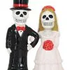 Skelett Brautpaar Salz & Pfefferstreuer 2 Skelett Brautpaar Salz & Pfefferstreuer -Halloween Tischdekoration Verkäufe alz und pfefferstreuer love never dies skelett brautpaar tischdekoration 27823