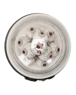 Beleuchteter Augenhügel Unter Glashaube 18cm 10 Beleuchteter Augenhügel Unter Glashaube 18cm -Halloween Tischdekoration Verkäufe augenberg unter glaskuppel mit licht eye mound under glass dome with light halloween dekoration 54741 03