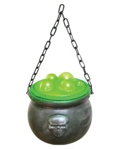 Kochender Hexenkessel Deko -Halloween Tischdekoration Verkäufe blubbernder hexenkessel mit licht und sound magic witches cauldron with light and sound 52626 01