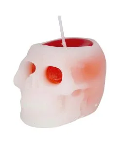 Blutende Totenkopf Kerze 6 Cm -Halloween Tischdekoration Verkäufe blutende totenkopf kerze 6cm halloween kerze halloween dekoration totenschaedel kerze gothic kerze gothic deko gotich geschenkartikel 53752