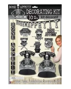 Bone Appetit Dekorations Set 10 Teilig