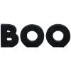 Schwarze Glitzer Holz Deko Boo -Halloween Tischdekoration Verkäufe boo glitzer standdeko glitter boo block decor buchstaben aufsteller halloween 53043