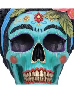 Calavera De Azucar Totenschädel 19cm -Halloween Tischdekoration Verkäufe calavera de azucar totenkopf calavera de azucar skull dia de los muertos figur 54563 07
