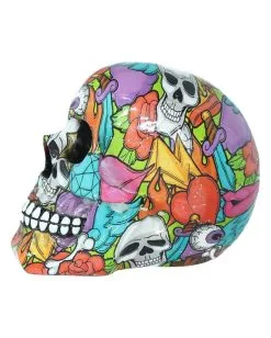 Calypso Pop Art Totenkopf 10 Calypso Pop Art Totenkopf -Halloween Tischdekoration Verkäufe calypso pop art totenschaedel calypso pop art totenkopf calypso pop art skull 50728 03