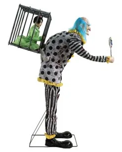 Happy Candy Clown Halloween Animatronic -Halloween Tischdekoration Verkäufe creepy candy clown halloween animatronic geisterbahnfiguren und animatronics halloween deko mr happy candy clown animatronic 39614 3