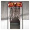 Horror Zirkus Türvorhang -Halloween Tischdekoration Verkäufe creepy carneval tuervorhang halloween tuer dekoration mit clown motiv 24600
