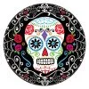Sugar Skull Pappteller 10 St. -Halloween Tischdekoration Verkäufe dia de los muertos pappteller sugar skull pappteller day of the dead plates 28458