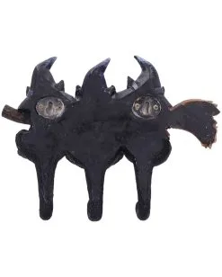 3 Kätzchen Mit Hexenhut Als Schlüsselbrett -Halloween Tischdekoration Verkäufe drei hexen kaetzchen als schluesselbrett witches helpers key hanger halloween wohnaccessoire 52694 05