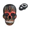 Flammender Totenschädel Als Flaschenöffner -Halloween Tischdekoration Verkäufe flammender totenkopf flaschenoeffner flammender totenschaedel flaschenoeffner flame skull bottle opener 51388 01