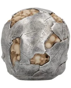 Fraktur Totenschädel 16cm -Halloween Tischdekoration Verkäufe fracture totenkopf fracture totenschaedel fracture skull gothic deko 54583 03