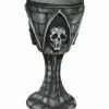 Gothic Totenschädel Kelch -Halloween Tischdekoration Verkäufe gothic totenkopf kelch trinkbecher fuer horror und halloween fans 24666