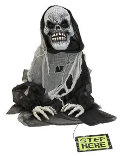 Skelett Reaper Ground Breaker Halloween Animatronic 68cm -Halloween Tischdekoration Verkäufe grim reaper halloween animatronic halloween figuren online kaufen halloween standfigur 53780 04
