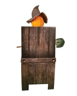 Schaurige Kürbis Vogelscheuche Halloween Animatronic -Halloween Tischdekoration Verkäufe grinsende kuerbis vogelscheuche halloween animatronic jack pumpkin halloween animatronic halloween und horror deko und animatronics 50974 2