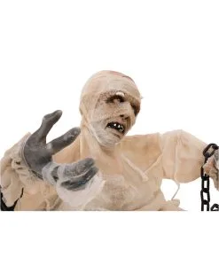 Mumie Halloween Animatronic 40cm -Halloween Tischdekoration Verkäufe groundbreaker mumie animatronic 40cm halbierte mumie halloween dekofigur animated mummy 36298 05