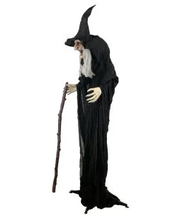 Halloween Figur Hexe Agatha 180cm -Halloween Tischdekoration Verkäufe halloween animatronic hexe agatha 180cm halloween und horror deko und animierte props halloween props 52978 3