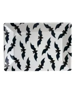 Halloween Tablett Mit Fledermäusen