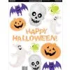 11-tlg. Halloween Glitzer Sticker Set 1 11-tlg. Halloween Glitzer Sticker Set -Halloween Tischdekoration Verkäufe halloween glitter sticker halloween glitzer aufkleber halloween deko 38779 01