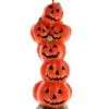 Jack O Lantern Kürbis Kerze 19 Cm -Halloween Tischdekoration Verkäufe halloween kuerbis kerze jack o lantern kuerbis kerze halloween pumpkin pillar candle 39314 01