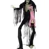 Animatronic Großes Skelett Mit Kind -Halloween Tischdekoration Verkäufe hochragender boogey man mit kind animatronic figur geisterbahn figuren halloween zombie skelett deko figur 28022