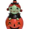 Johanna Parker Peek-A-Boo Kunststein Hexen Figur -Halloween Tischdekoration Verkäufe johanna parker hexe peek a boo dekofigur johanna parker witch peek a boo hexenfigur halloween 52985
