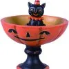 Johanna Parker Vintage Süßigkeiten Schale Mit Katze -Halloween Tischdekoration Verkäufe johanna parker vintage katze suessigkeiten schale johanna parker vintage cat treat stand 52979