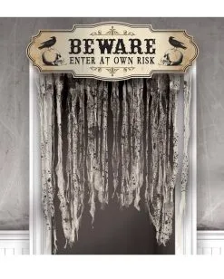 Friedhof Türvorhang