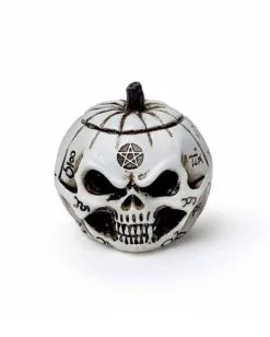 Kürbis Totenkopf Miniatur Figur 3cm