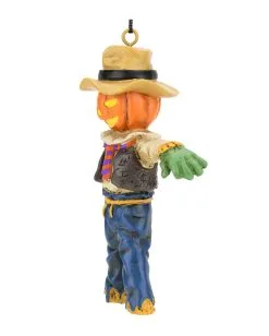 Kürbis Vogelscheuche Christbaumkugel 9,5cm -Halloween Tischdekoration Verkäufe kuerbis vogelscheuche weihnachtskugel halloween und horror weihnachtsdeko scarecrow ornament 54755 5