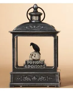 Leuchtende Wasserkugel Laterne Tränke & Gifte 21cm -Halloween Tischdekoration Verkäufe leuchtende wasserkugel laterne potions and poisons 21cm lighted smoky water globe lantern potions and poisons 54271 3