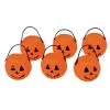 Mini Kürbis Hexenkessel 6er Packung -Halloween Tischdekoration Verkäufe mini kuerbiskessel 6er packung halloween deko und kostuemzubehoer 24740