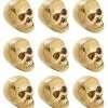 Mini Totenschädel Im Netz -Halloween Tischdekoration Verkäufe mini totenkoepfe im netz kleine totenschaedel im netz mini skulls 21585 3