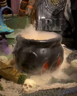 Nebler Mit Farbwechsel LEDs -Halloween Tischdekoration Verkäufe nebeltopf fuer halloween mit lichteffekt smoke machine for halloween halloween dekoration kuenstlicher nebel dekoartikel 39176 3