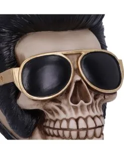 Rock 'n' Roll Totenschädel 17cm 12 Rock 'n' Roll Totenschädel 17cm -Halloween Tischdekoration Verkäufe rock n roll totenkopf rock n roll totenschaedel rock n roll skull rockabilly wohnaccessoire 53392 05