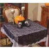 Schwarze Spinnweben Tischdecke Rund 177 X 243 Cm -Halloween Tischdekoration Verkäufe runde spinnweben tischdecke halloween tischdecke spirderweb lace table cloth 28622 01