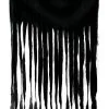 Halloween Vorhang Schwarz 100x200cm -Halloween Tischdekoration Verkäufe schwarzer halloween vorhang black halloween curtain klassische halloween dekoration 53358
