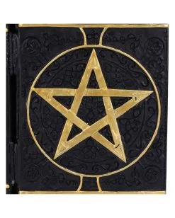 Schwarzes Buch Magischer Sprüche Schmuckschatulle 12 Schwarzes Buch Magischer Sprüche Schmuckschatulle -Halloween Tischdekoration Verkäufe schwarzes buch der zaubersprueche schatulle gothic und wicca deko und geschenkartikel 52219 6