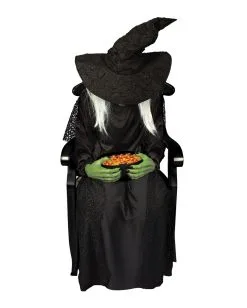 Sitzende Hexe Mit Schnappkopf 5 Sitzende Hexe Mit Schnappkopf -Halloween Tischdekoration Verkäufe sitzende hexe mit schnappkopf sitting witch with snapping head halloween animatronic 38879 02