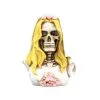 Skelett Braut Statue 11cm -Halloween Tischdekoration Verkäufe skelett braut bueste halloween und gothic deko skeleton bride bust 53504