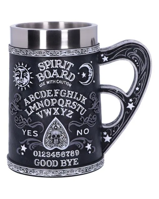 Ouija Board Bierkrug -Halloween Tischdekoration Verkäufe spirit board biekrug ouija board bierkrug spirit board tankard halloween tischdeko 51070 01