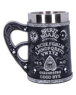 Ouija Board Bierkrug -Halloween Tischdekoration Verkäufe spirit board biekrug ouija board bierkrug spirit board tankard halloween tischdeko 51070 03