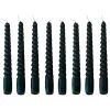 Gedrehte Tafelkerzen Schwarz 8er Pack 1 Gedrehte Tafelkerzen Schwarz 8er Pack -Halloween Tischdekoration Verkäufe spitzkerzen gedreht schwarz 8er set gothic tafelkerzen halloween dekoration 28147