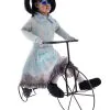 Unheimliches Geistermädchen Auf Fahrrad -Halloween Tischdekoration Verkäufe spooky geistermaedchen auf fahrrad spooky ghost girl on bicycle halloween animatronic 51454 01