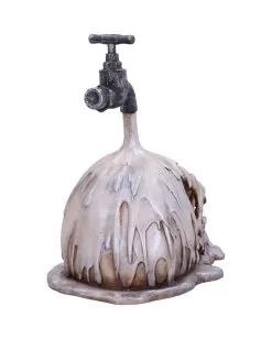 Tapped Drowning Totenkopf -Halloween Tischdekoration Verkäufe tapped drowning totenschaedel deko gothic halloween und horror deko tapped drowning skull decor 51004 3