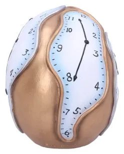 Die Zeit Vergeht Uhren Schädel 17,5cm -Halloween Tischdekoration Verkäufe time goes by uhren schaedel 175cm time goes by clock skull die zeit vergeht totenkopf gothic deko 53997 4