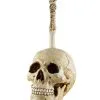 Totenkopf Toiletten Bürstenhalter Mit Bürste -Halloween Tischdekoration Verkäufe totenschaedel toiletten buerstenhalter gothic deko totenkopf klobuerstenhalter 39761 01